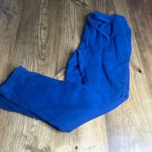 Under armor navy blue sweatpants mens L